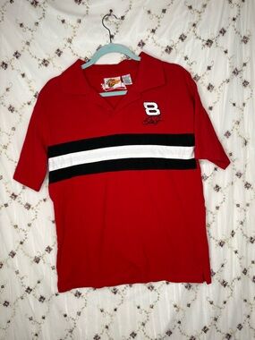 Budweiser Red Crewneck Tee with White Logo